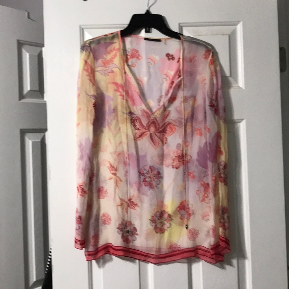 Tahari bathing suit cover up